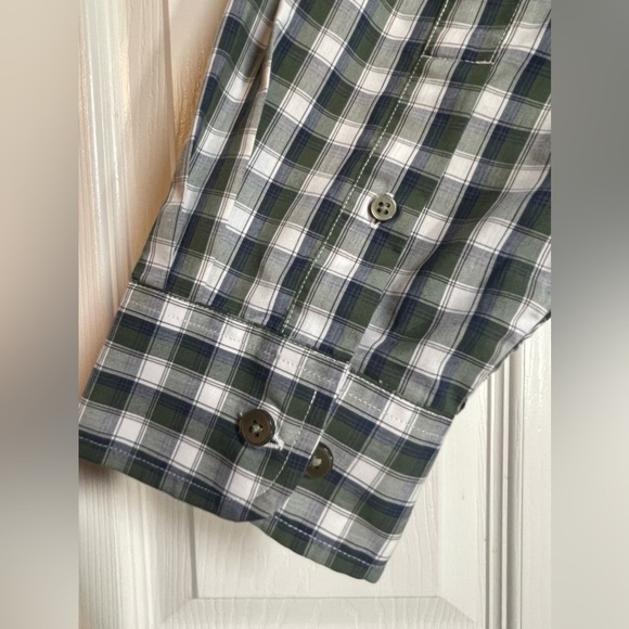 Roundtree & Yorke Big & Tall Non-Iron Long Sleeve Medium Plaid Shirt Size 2XT - Picture 9 of 9